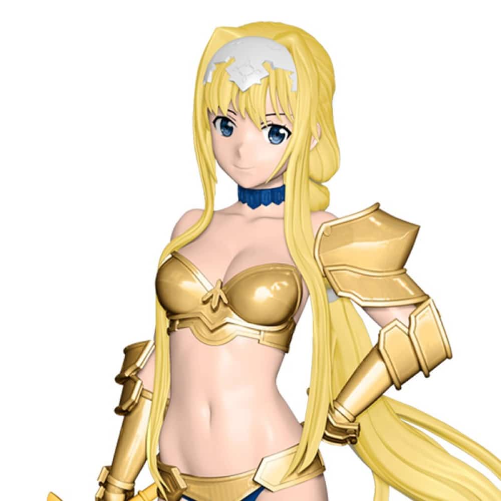 Figurine Alice Schuberg dans le manga et anime Sword Art Online Alicization