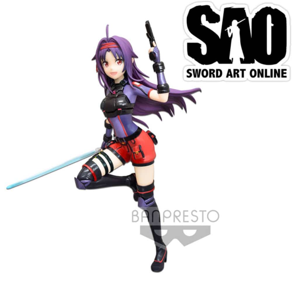 Figurine Yuuki Gun Game Online, joueuse ALFheim Online tiré du manga sword art online