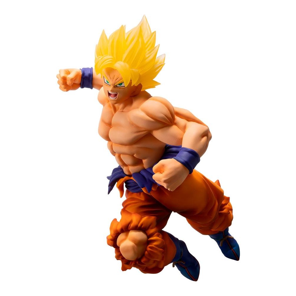 Figurine de Son Goku en Super Saiyan, ssj dans le manga et anime DBZ
