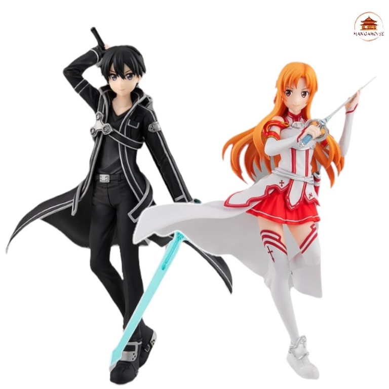 Figurines Kirito et Asuna – Sword Art Online – Pop Up Parade