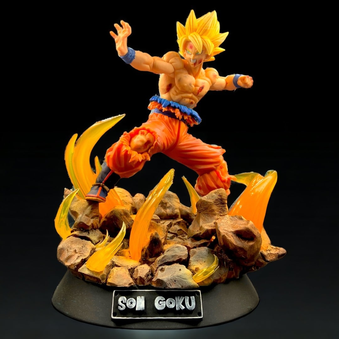 Diorama Goku SSJ